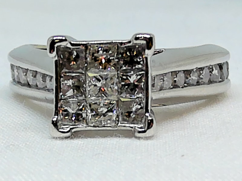 Men's 14K White Gold Fn Original 925 Sterling Silver Round Diamond 0.40Ct Engagement Wedding Pinky Band Ring